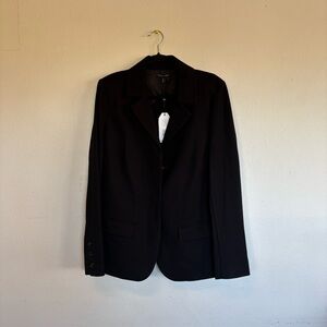 Universal Standard Black Boxy Jacket Blazer NWT